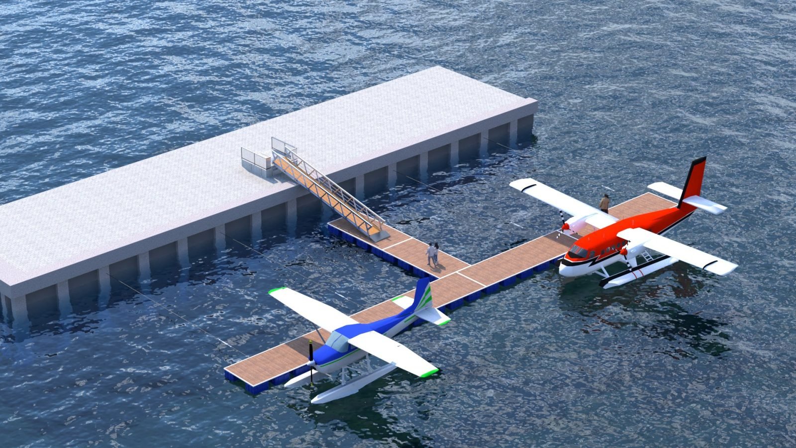 Dermaga Pesawat Amphibi