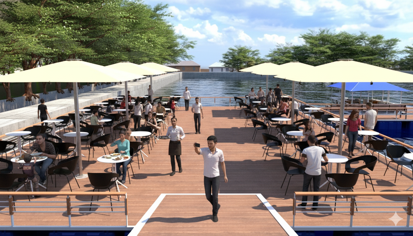 Food Court Terapung