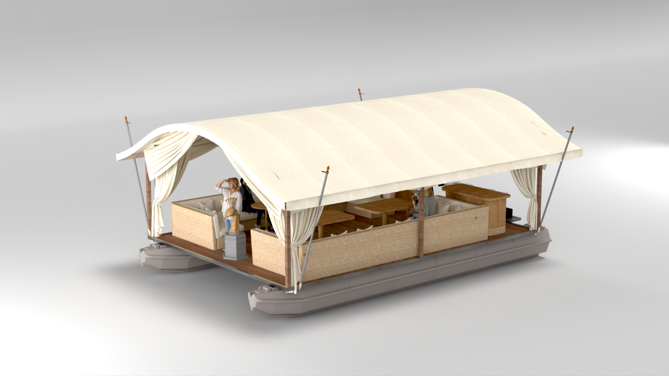 VIP Trimaran Boat